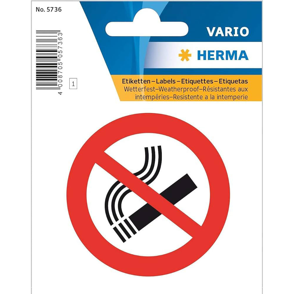 Herma Information Sticker Labels