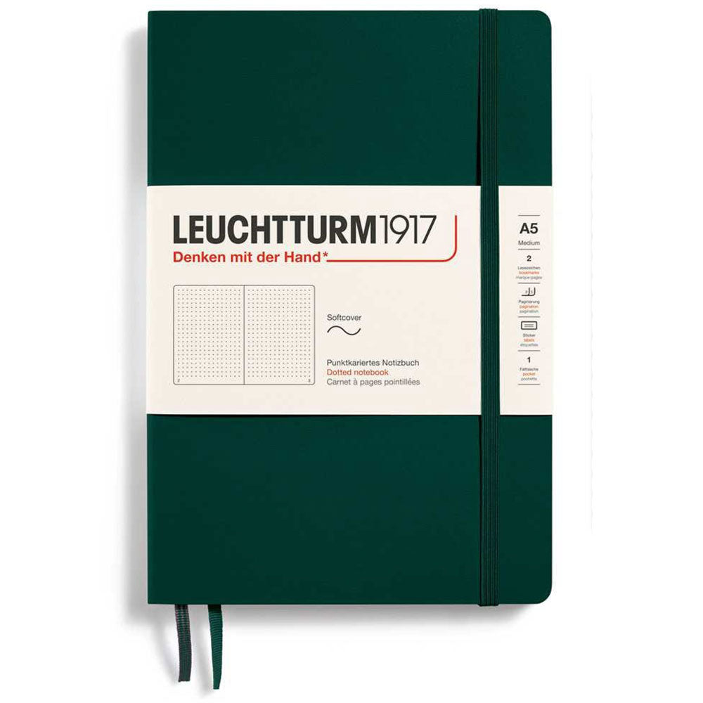 Leuchtturm Softcover Dotted Notebook A5