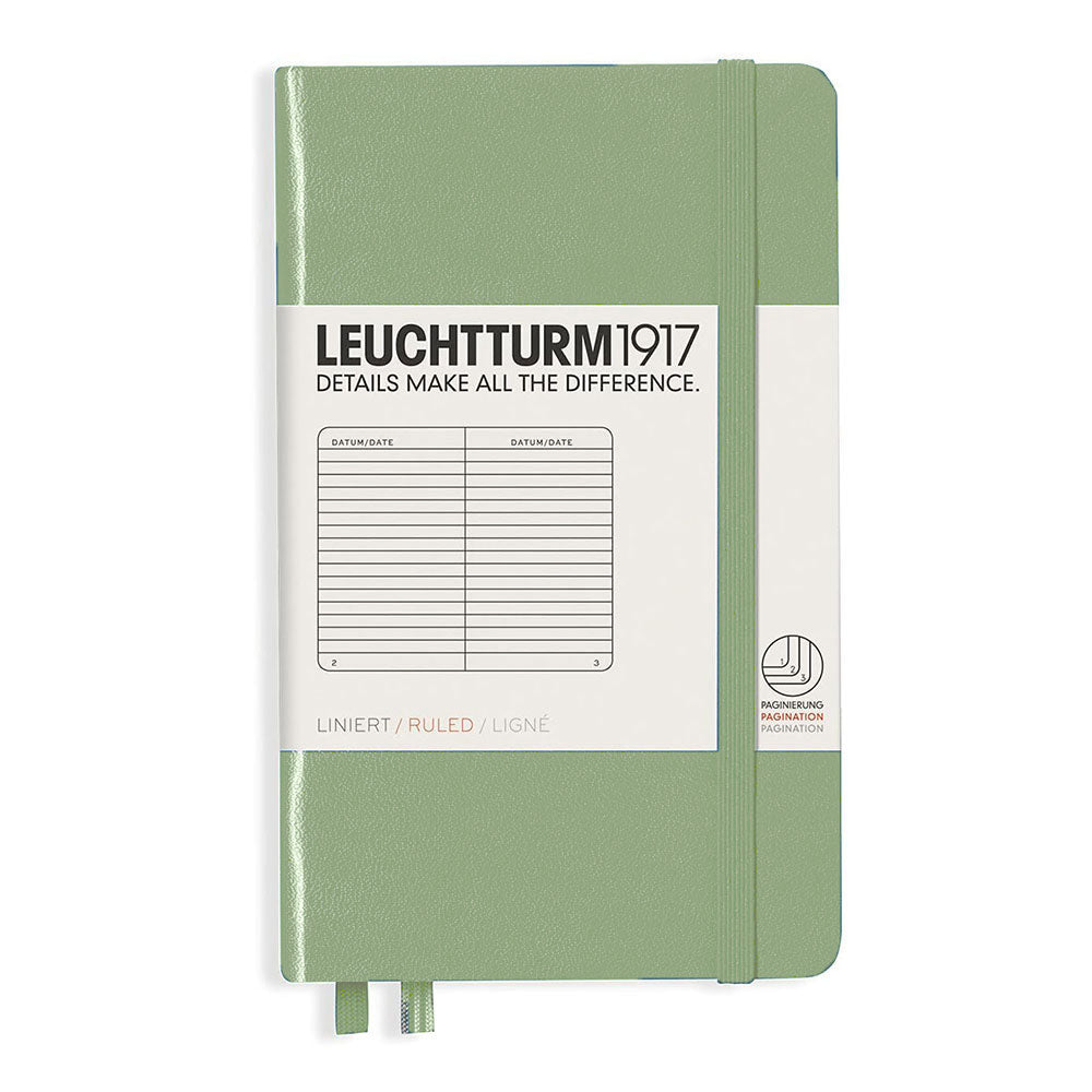 Leuchtturm inbunden styrde anteckningsbok A6