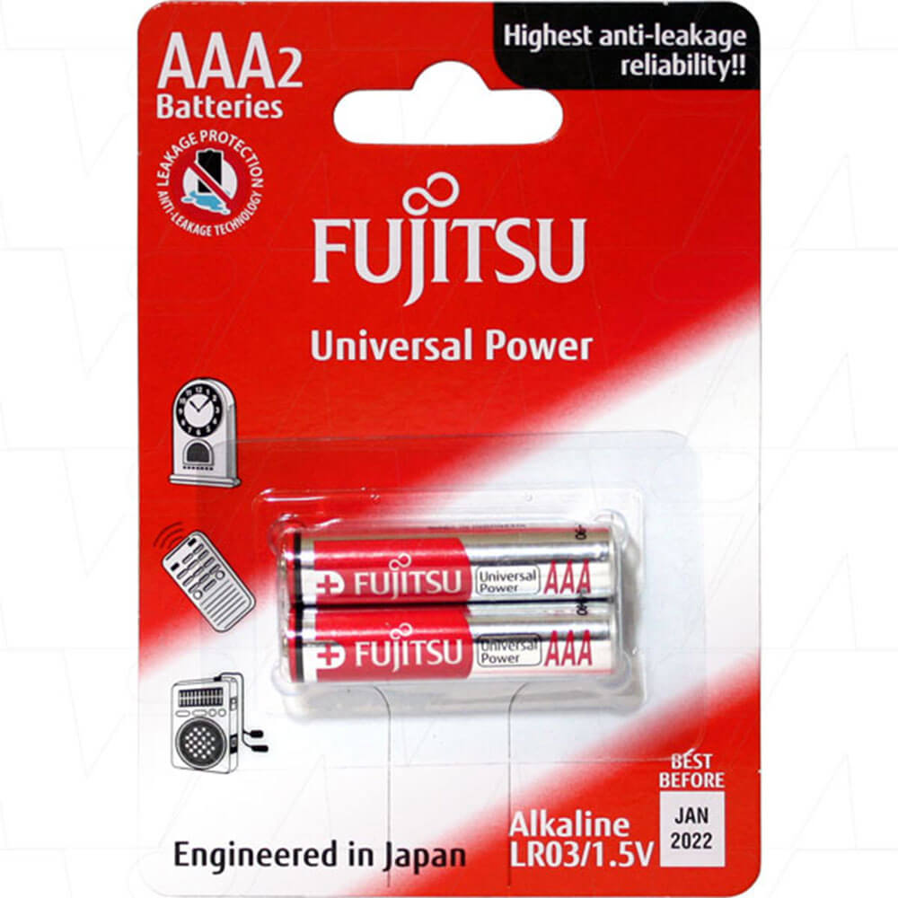 Fujitsu Alkaline Blister Universal Power (confezione di 2)