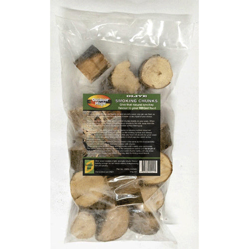 Outdoor Magic Smoking Wood Chunks 3kg Bag