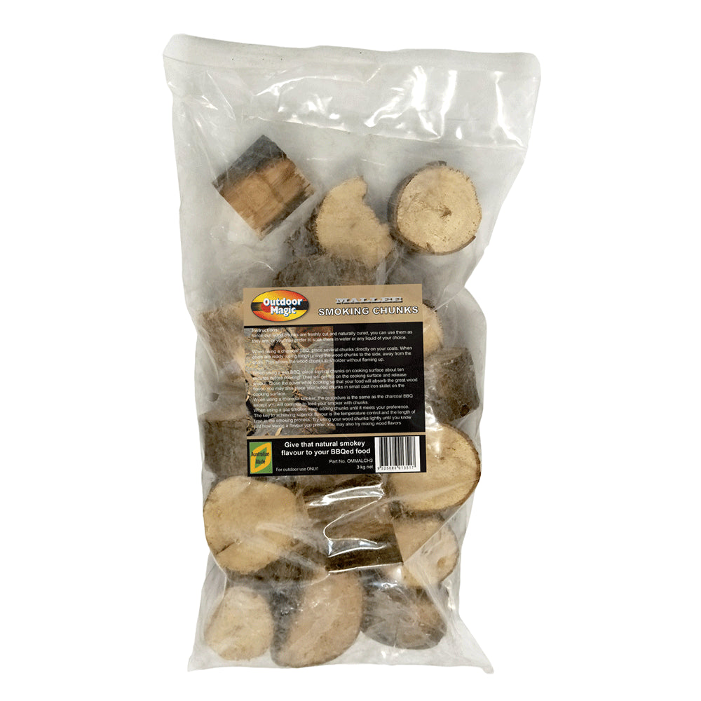 Outdoor Magic Smoking Wood Chunks 3kg Bag