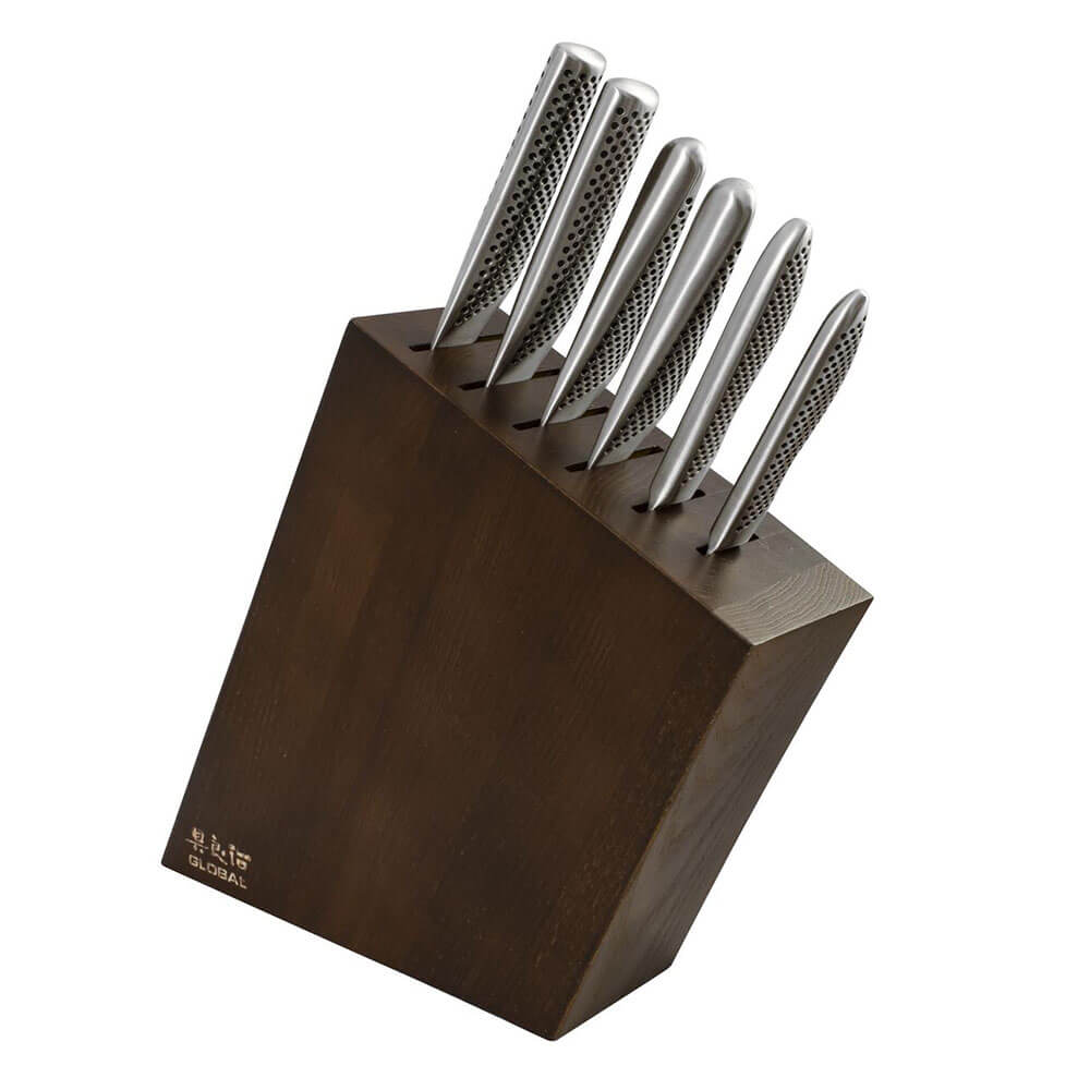 Global Knives Kyoto Messerblock-Set (7-teilig)