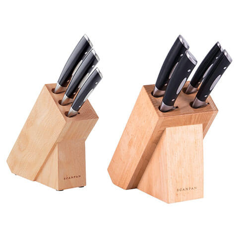 Scanpan Classic Knife Block Set (Beechwood)