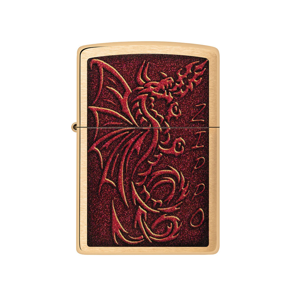 Zippo medieval mitológico à prova de vento