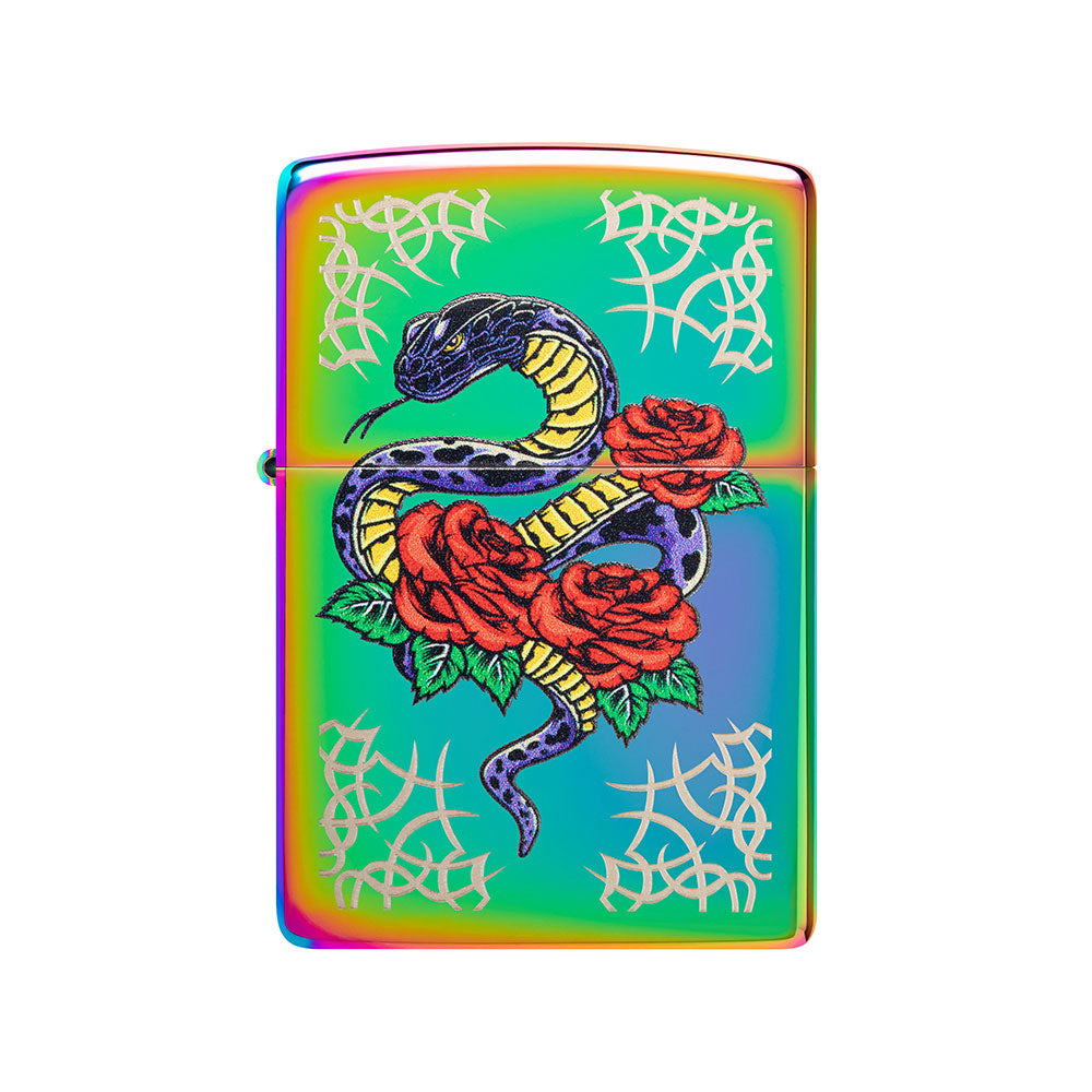 Zippo Tattoo Color Image Windproof lettere