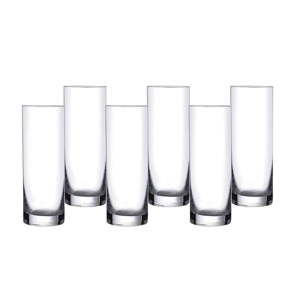 Böhmen Barline High Ball Glass (uppsättning av 6)