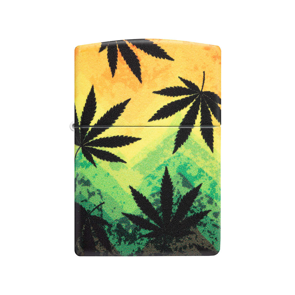 Zippo 540 Matte Cannabis Design Projekt