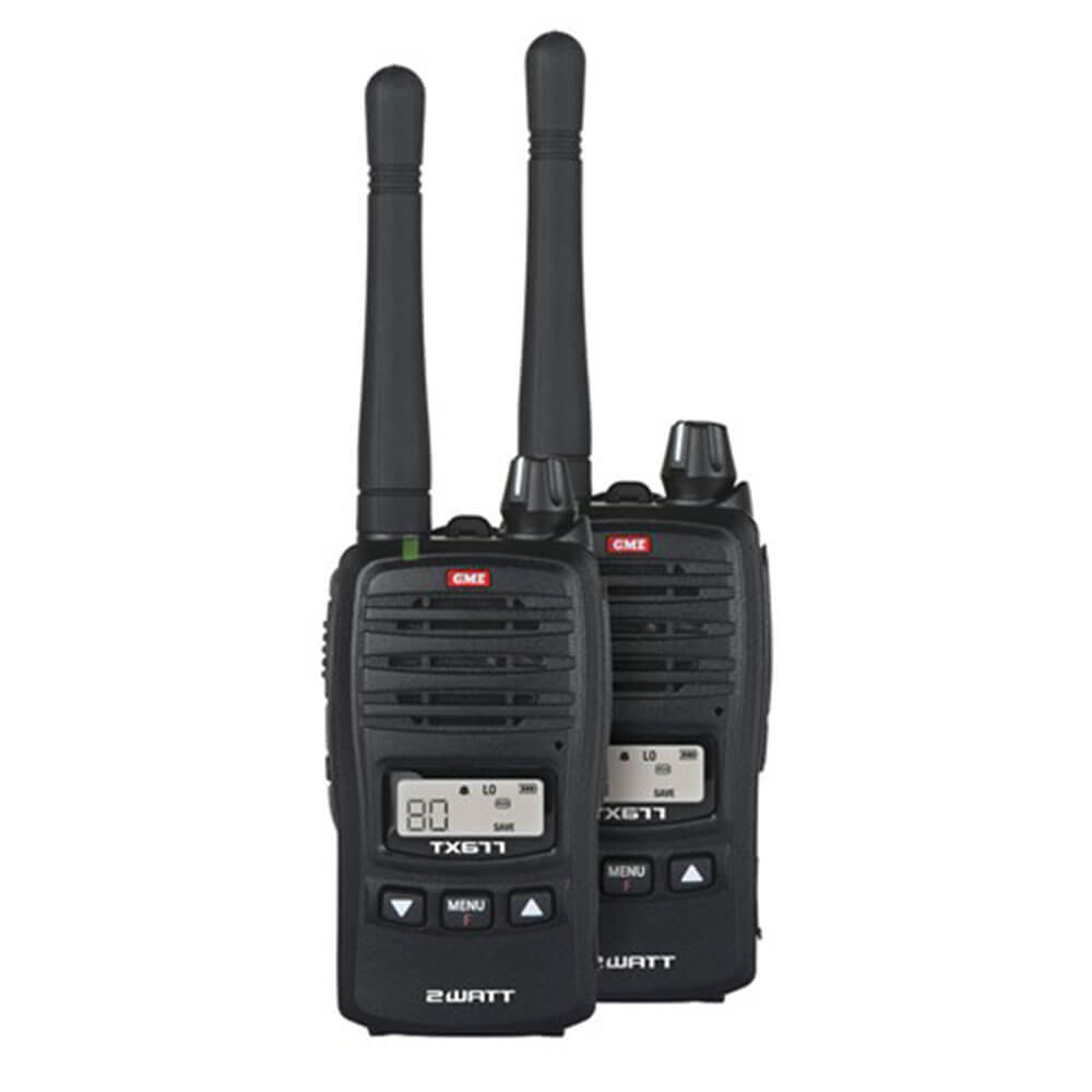 GME 2W UHF -transceiver TX677