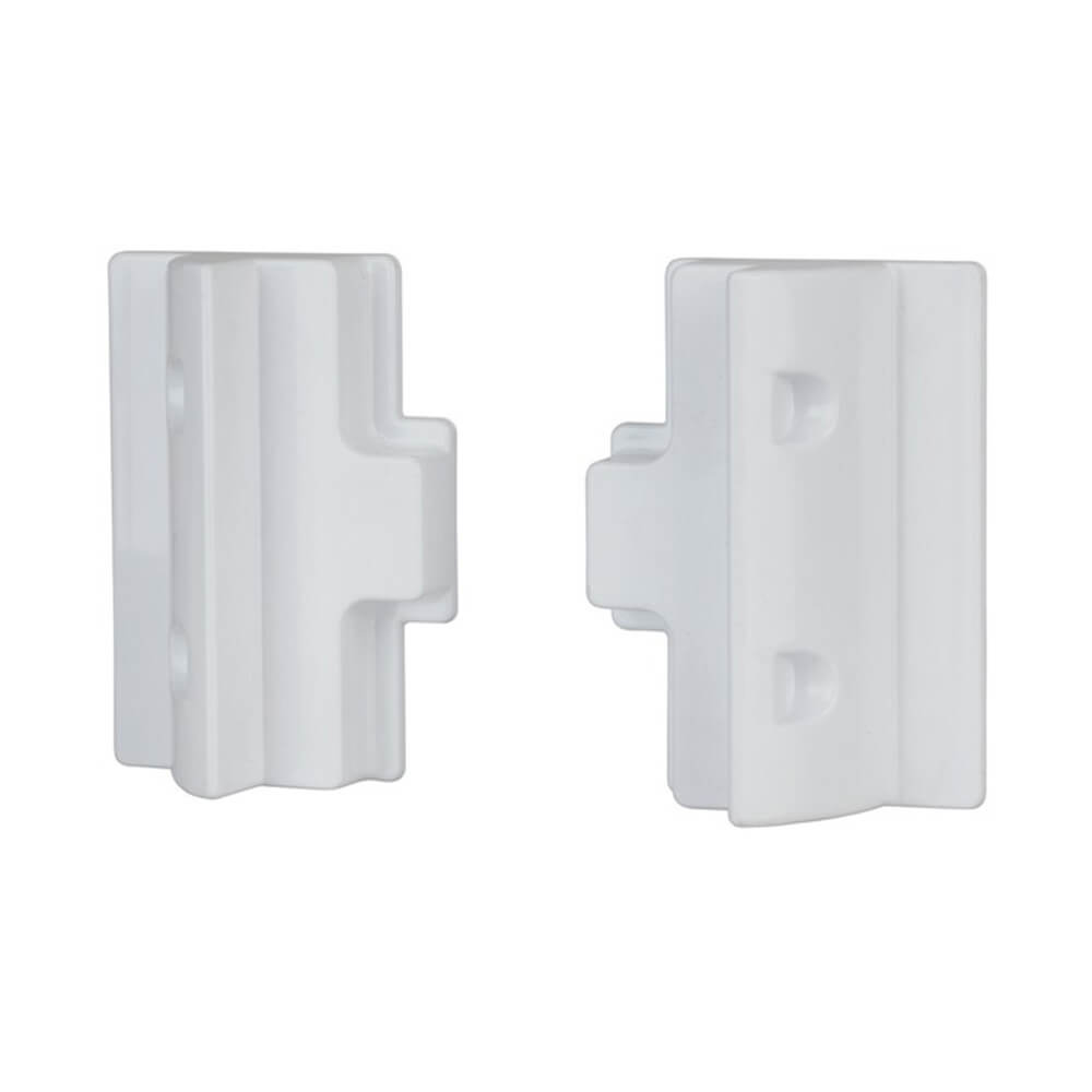 ABS Solar Panel Mounting Brackets Pair (White)