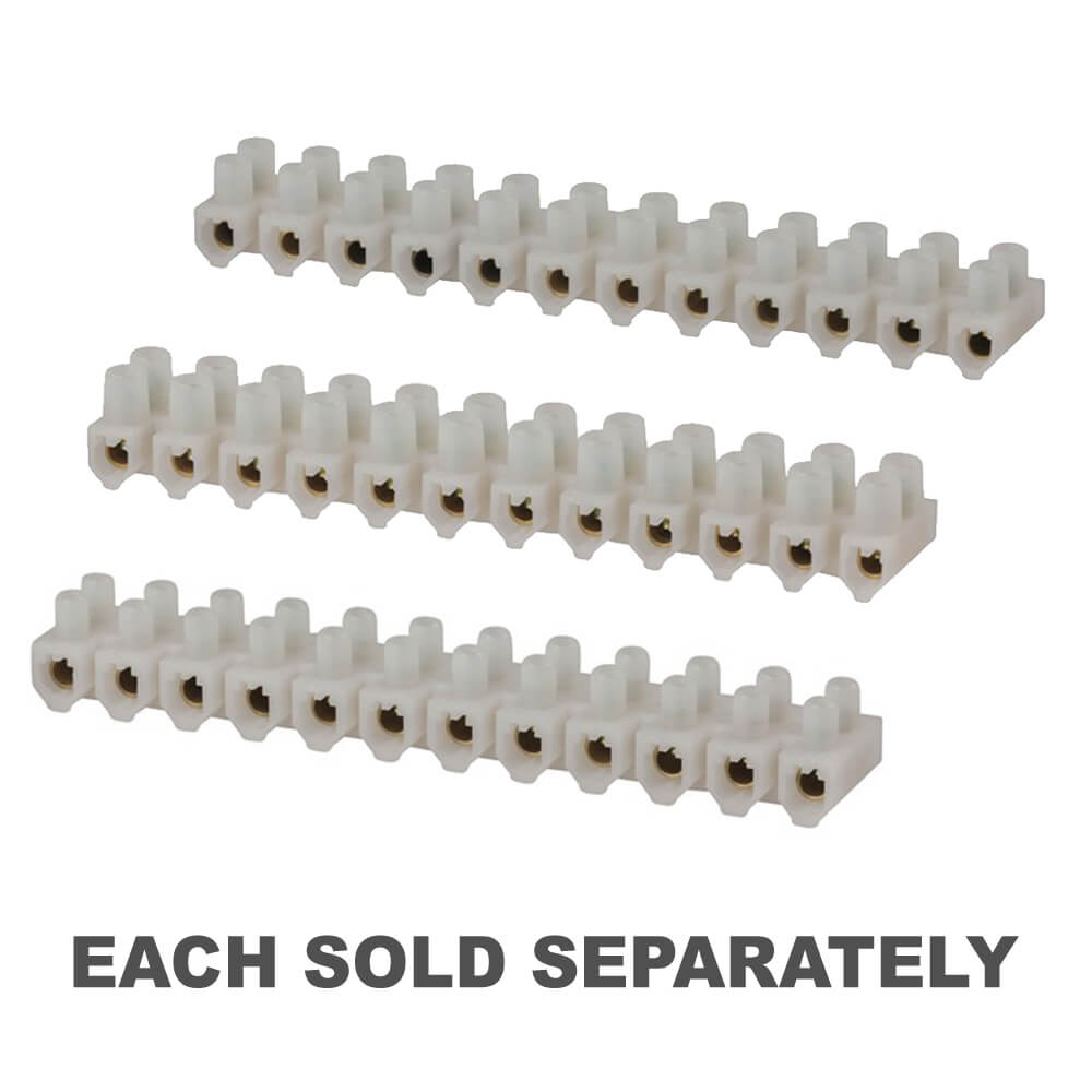 12-Way Screw Terminal Strip