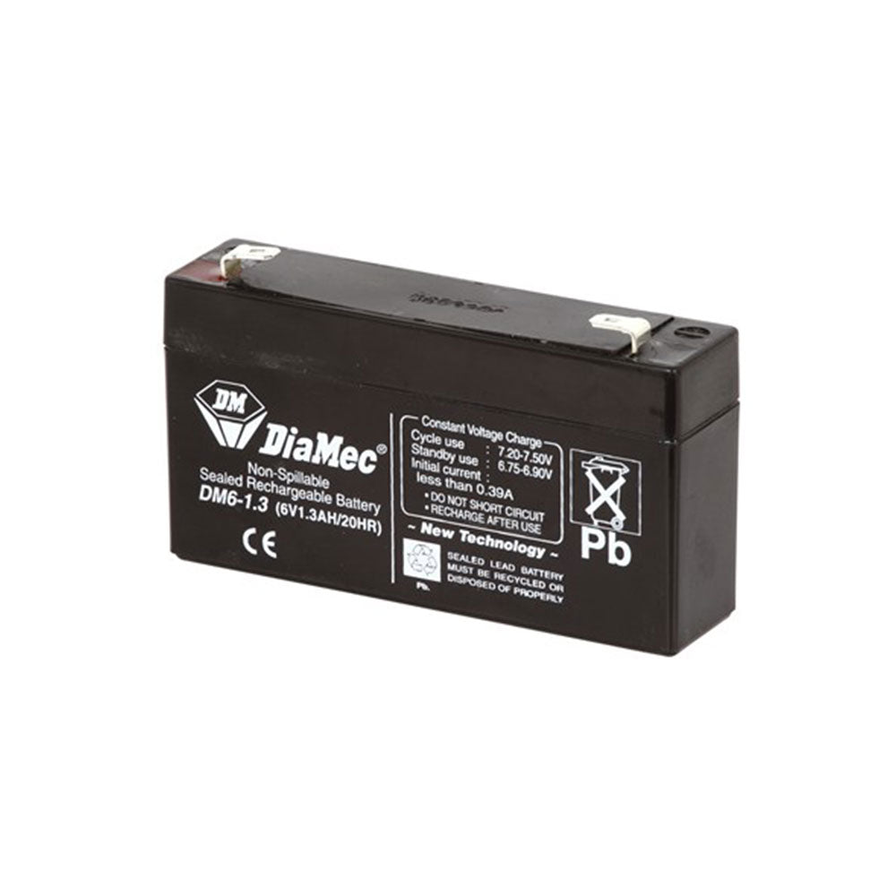 Genopladeligt SLA -batteri 6V