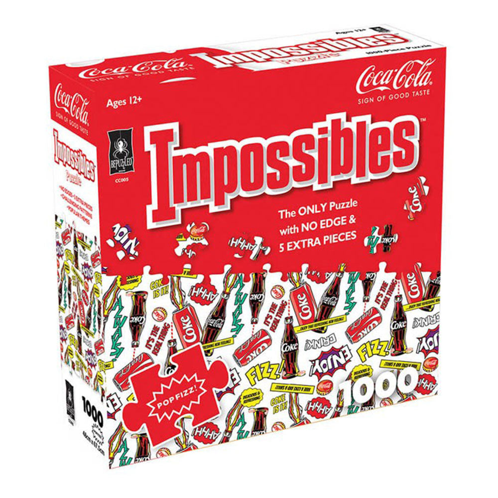 Coca Cola Impossibles Puzzle de puzzle 1000pc