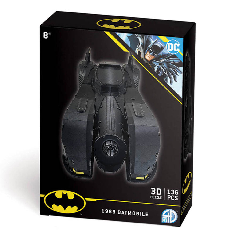 Batman Batmobile 3D Modelo de papel rompecabezas