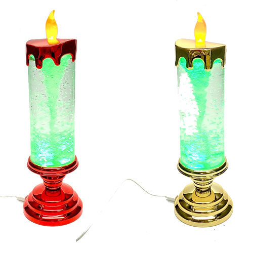 Magic Tornado Rainbow LED Candle Light