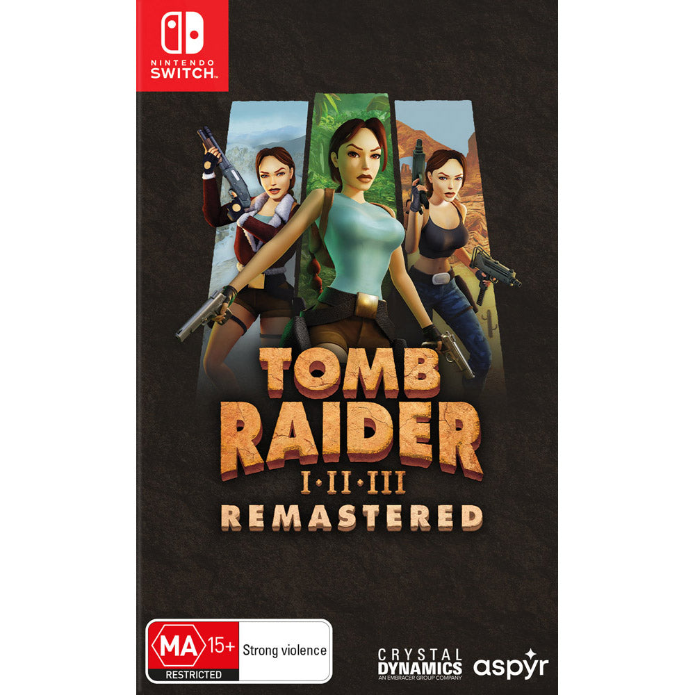 TOMB RAIDER I-III：リマスターコレクションゲーム