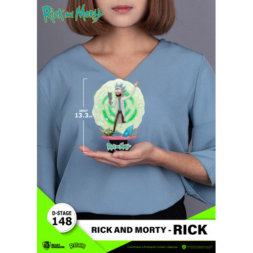 Beast Kingdom D Stage Rick & Morty Rick Figure