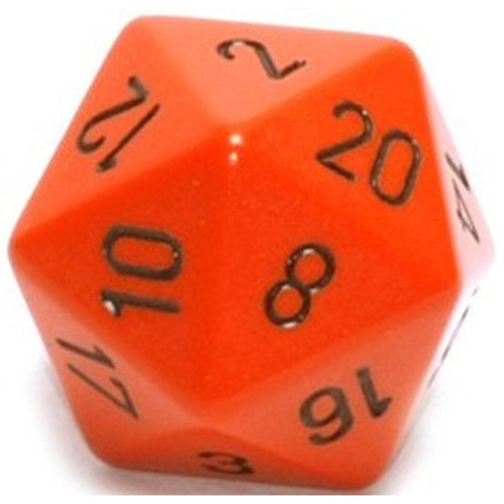 D20 dados opaco (34 mm)