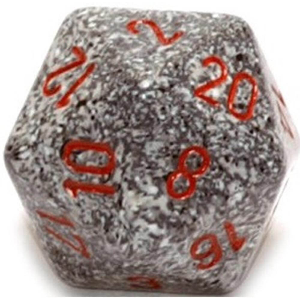 D20 Dice moucheté (34 mm)