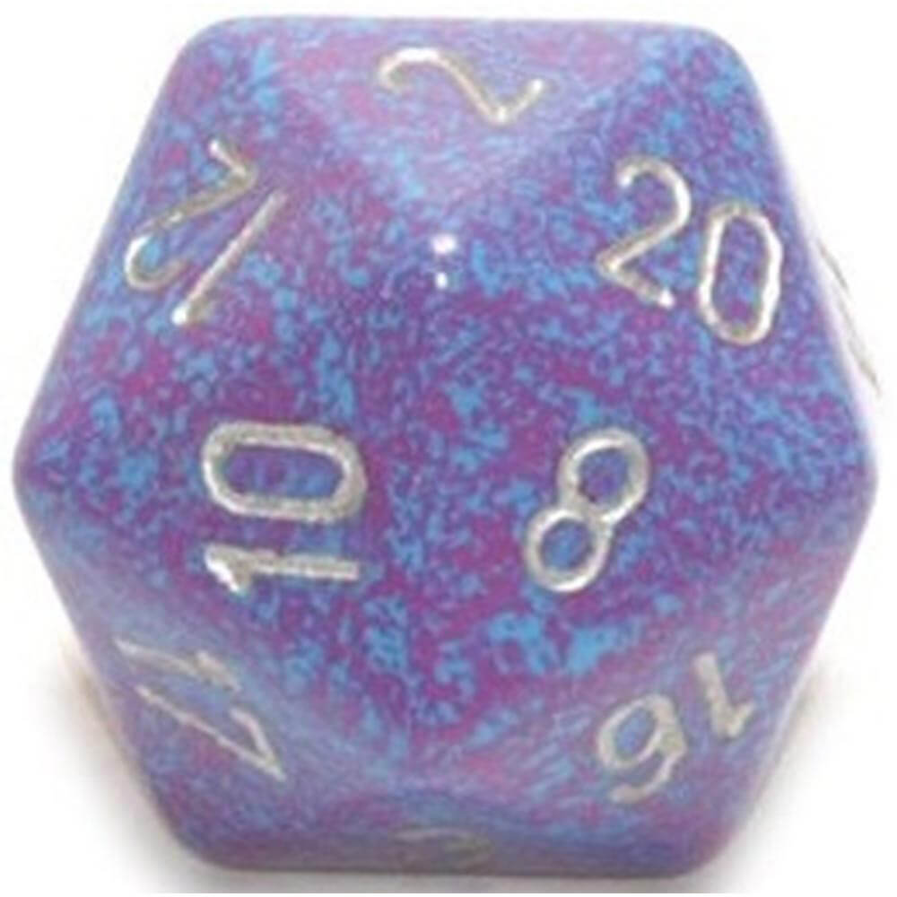 D20 dados moteados (34 mm)