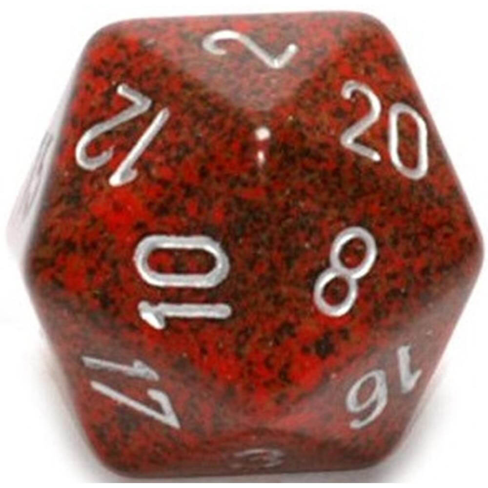 D20 Dice moucheté (34 mm)