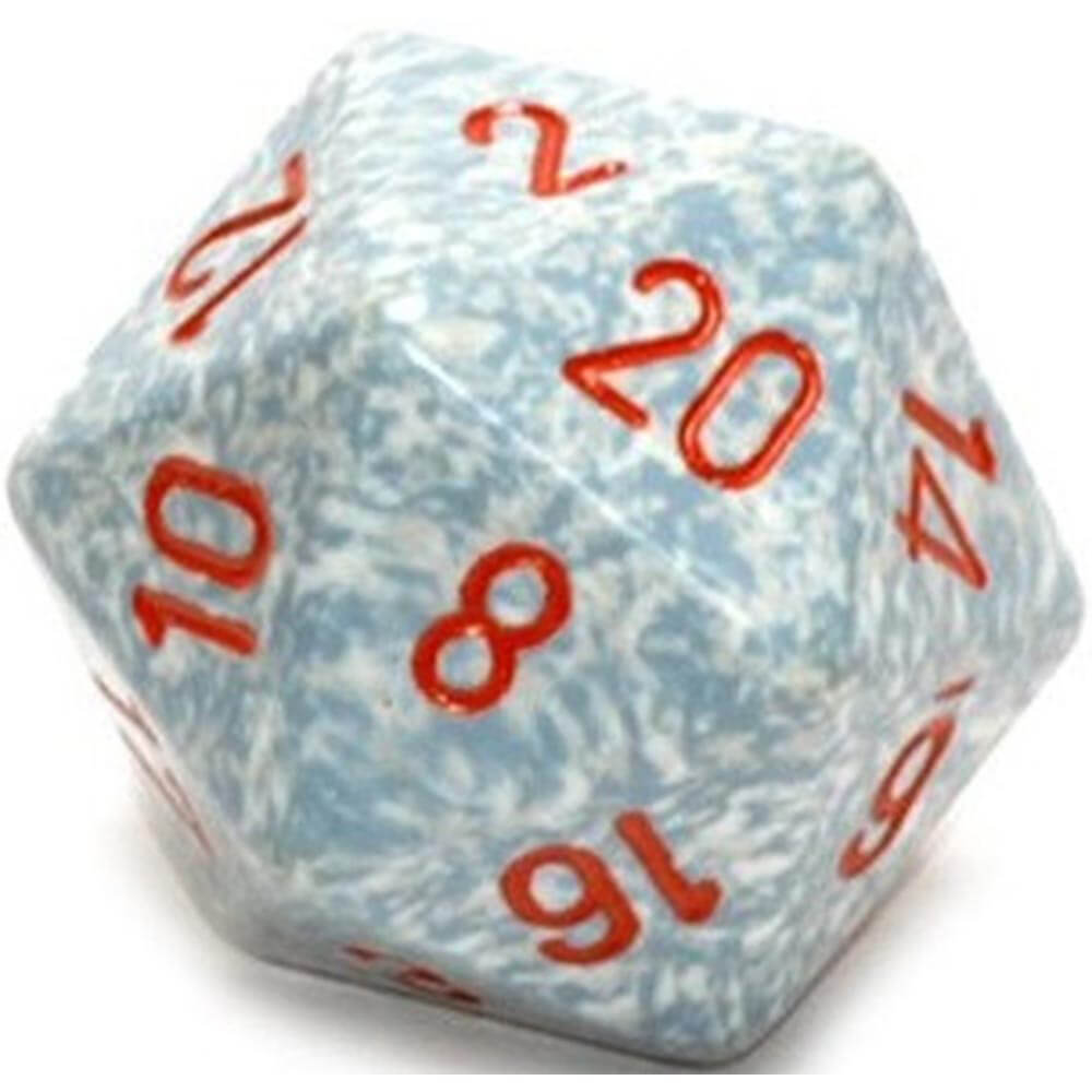 D20 Dice moucheté (34 mm)