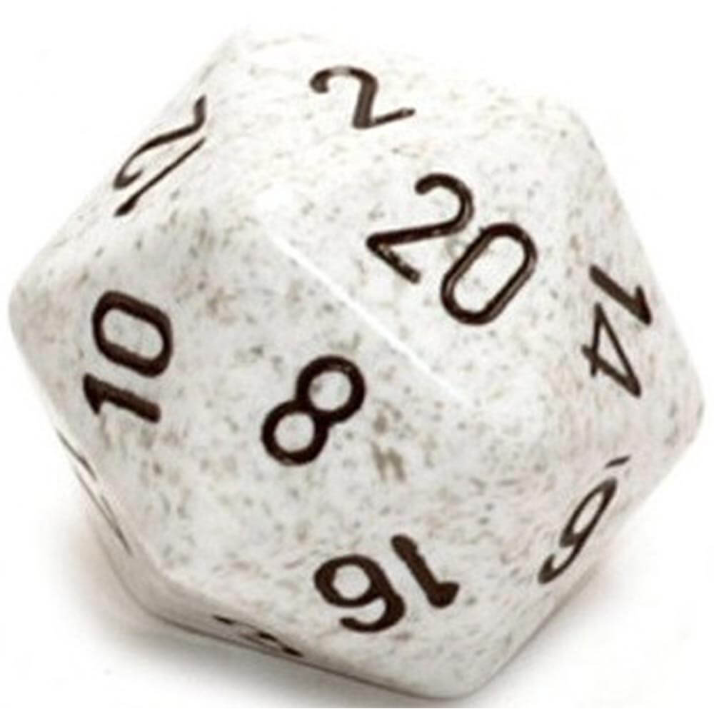 D20 Dice moucheté (34 mm)