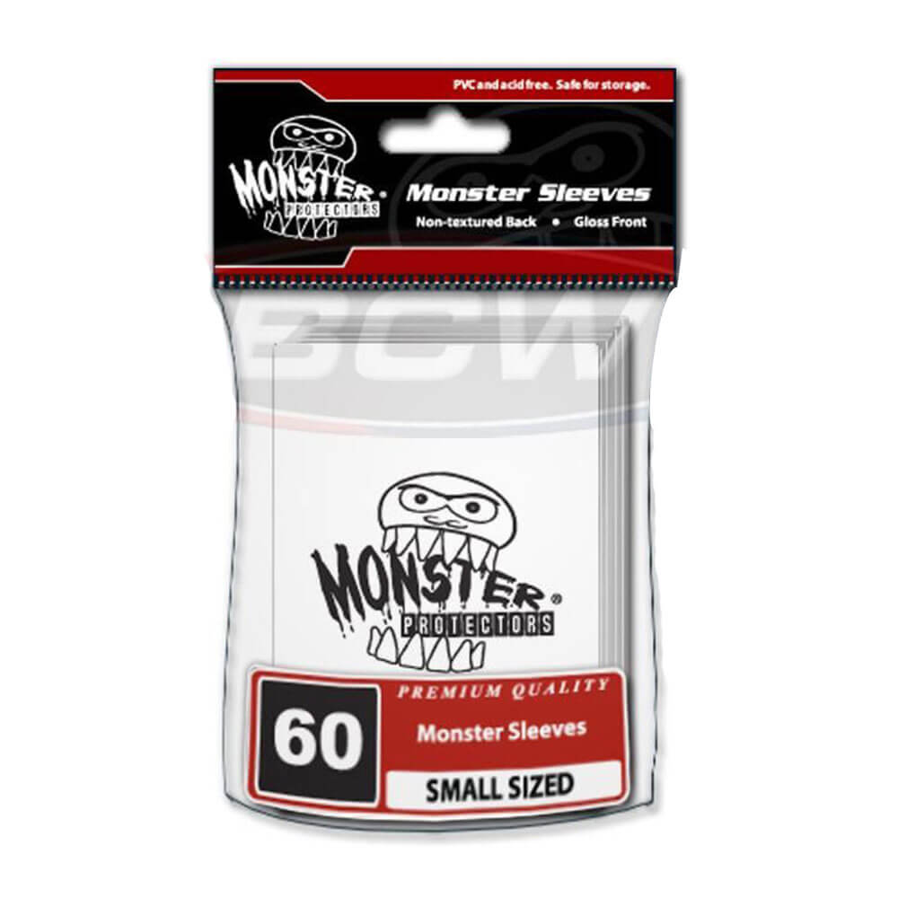 BCW Monster Deck Protectors SML W/ Logo (60)