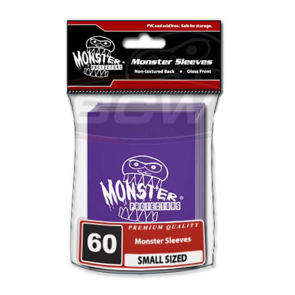 BCW Monster Deck Protectors SML W/ Logo (60)