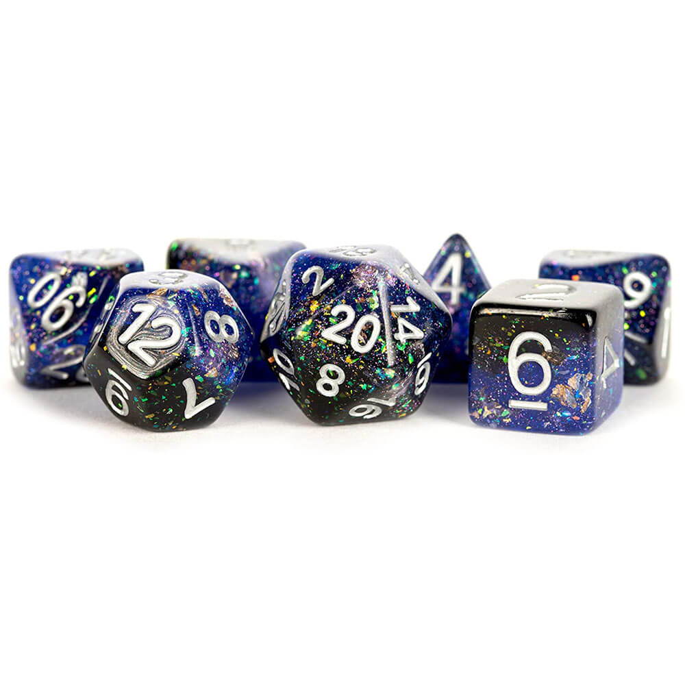 MDG Resin Eternal Polyhedral Dice Set 16mm