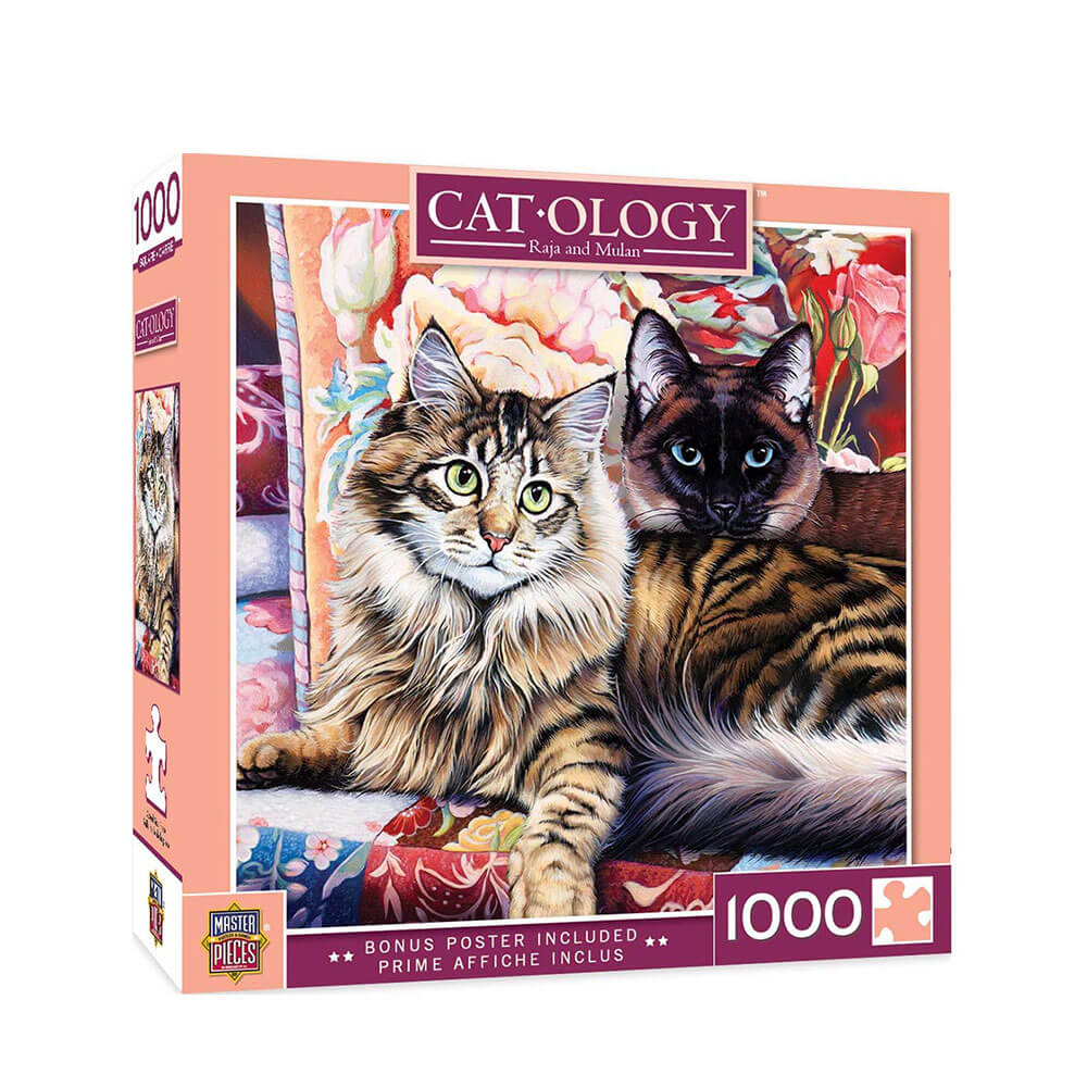 Masterpieces Puzzle Cat-Orology (1000 pc's)