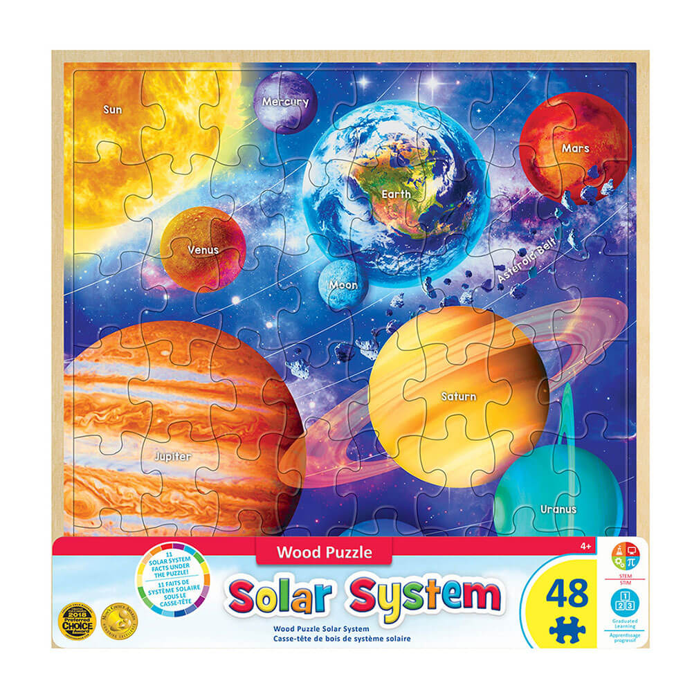 MP Wood Fun Facts Puzzle (48 szt.)