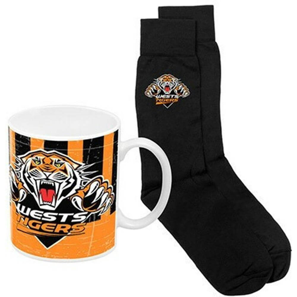 Pack de patrimoine de tasse de café NRL et de chaussettes