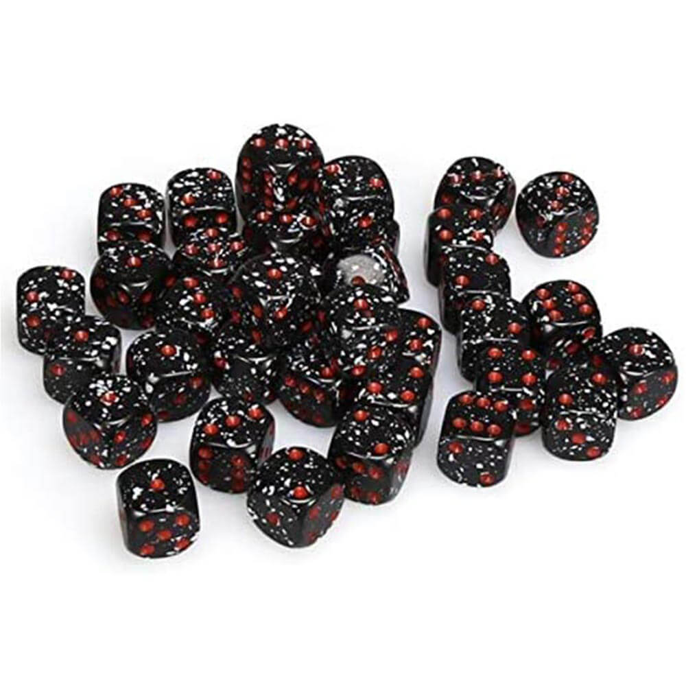 D6 DICE Speckled 12mm (36 DICE)