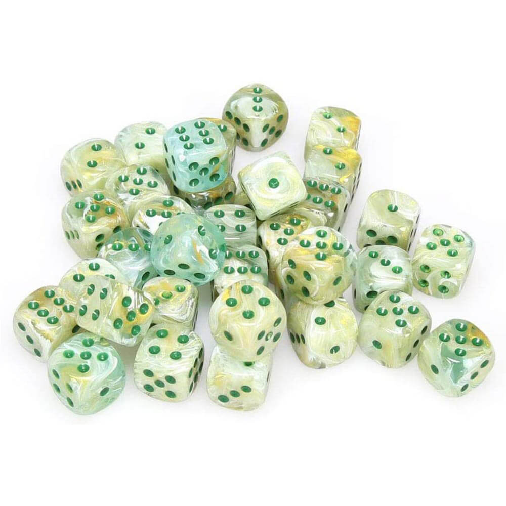 D6 Dice Marble 12mm (36 dadi)