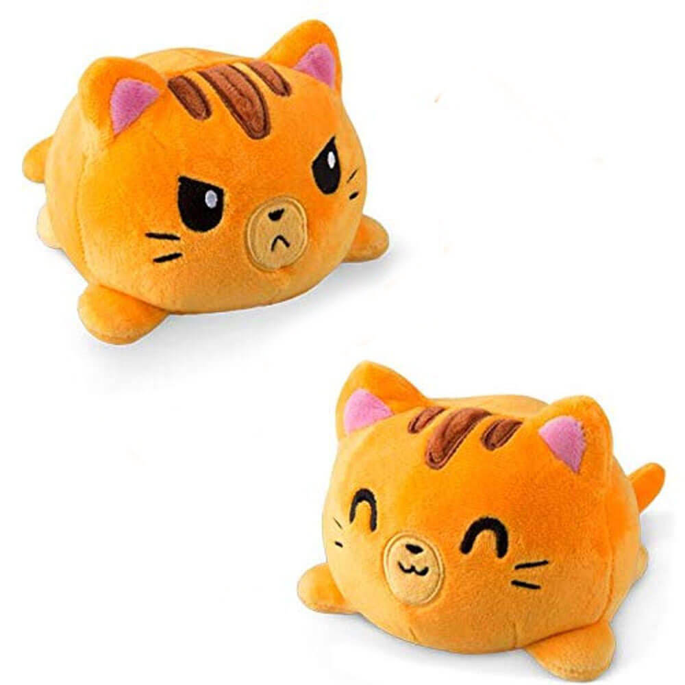 Peluche di gatto reversibile