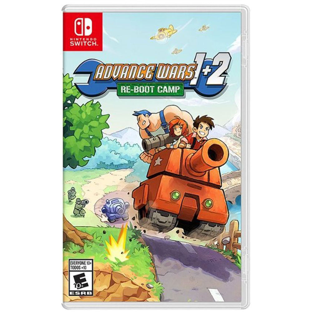 SWI Advance Wars 1 y 2 Juego de campamento de reinicio