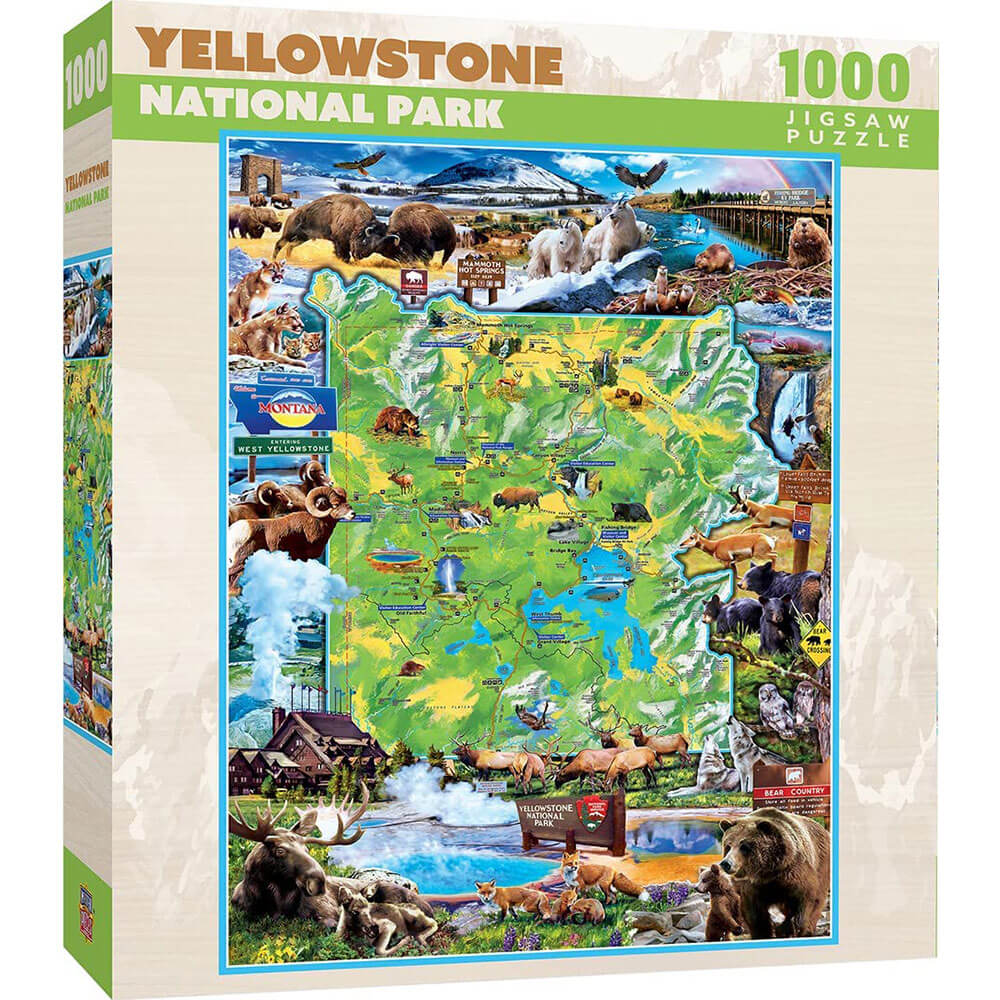 Masterpieces National Park 1000pc puzzel