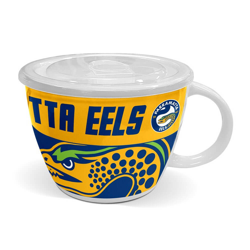 Tasse de soupe NRL avec couvercle