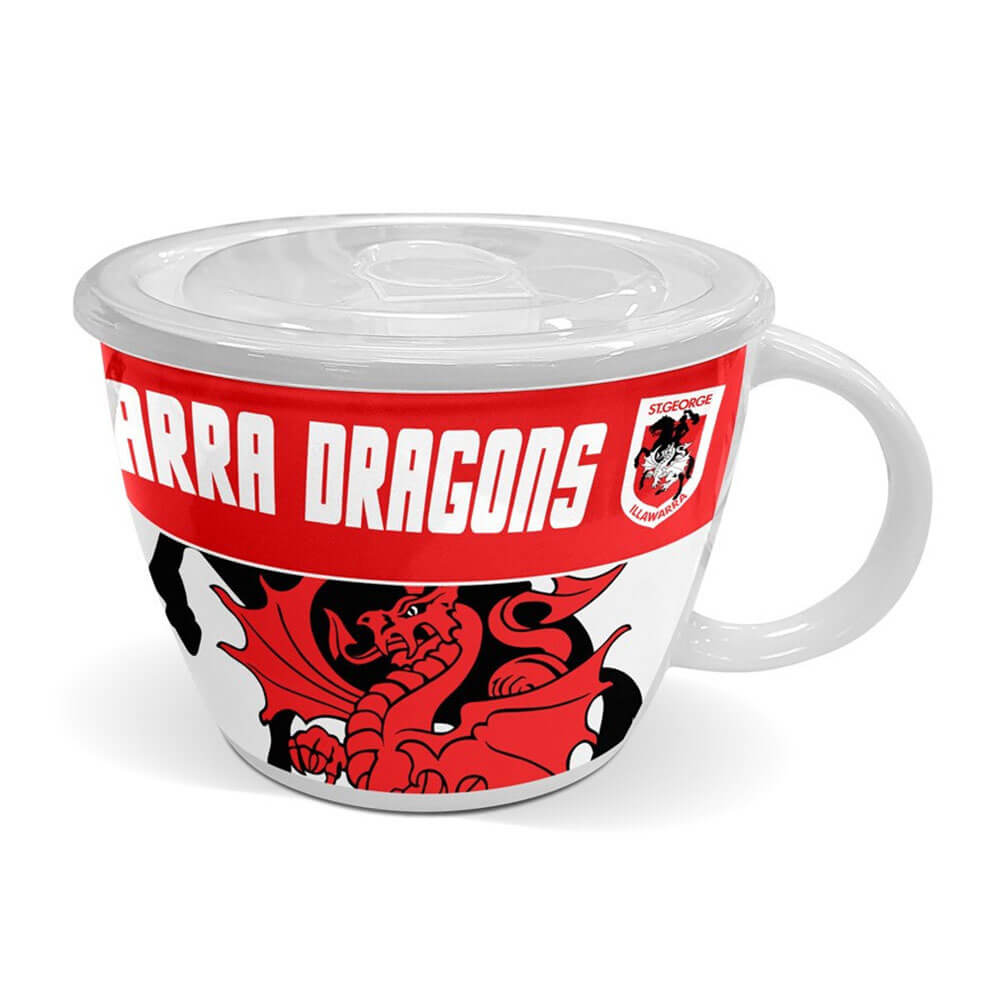 Tasse de soupe NRL avec couvercle