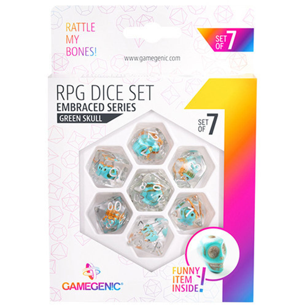 GameGenic Embraceed Series RPG Zestaw kostek 7pcs