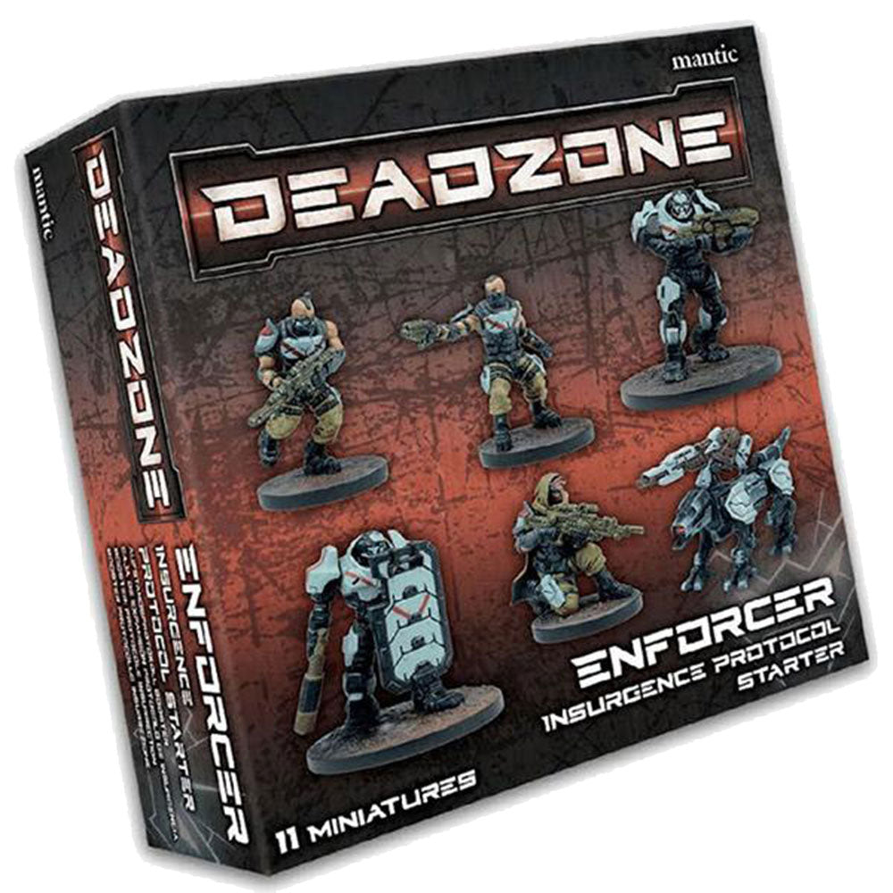 Miniatures de démarrage du protocole de Deadzone Enforcer