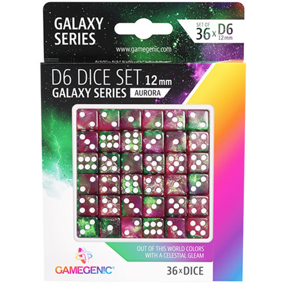 GameGenic Galaxy Series D6 Zestaw 12 mm (36 pC)