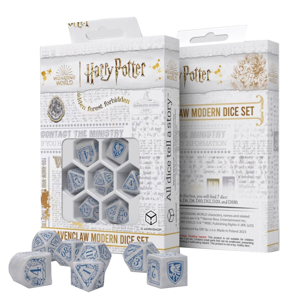 Harry Potter Serdaigle set Modern 7-Die set