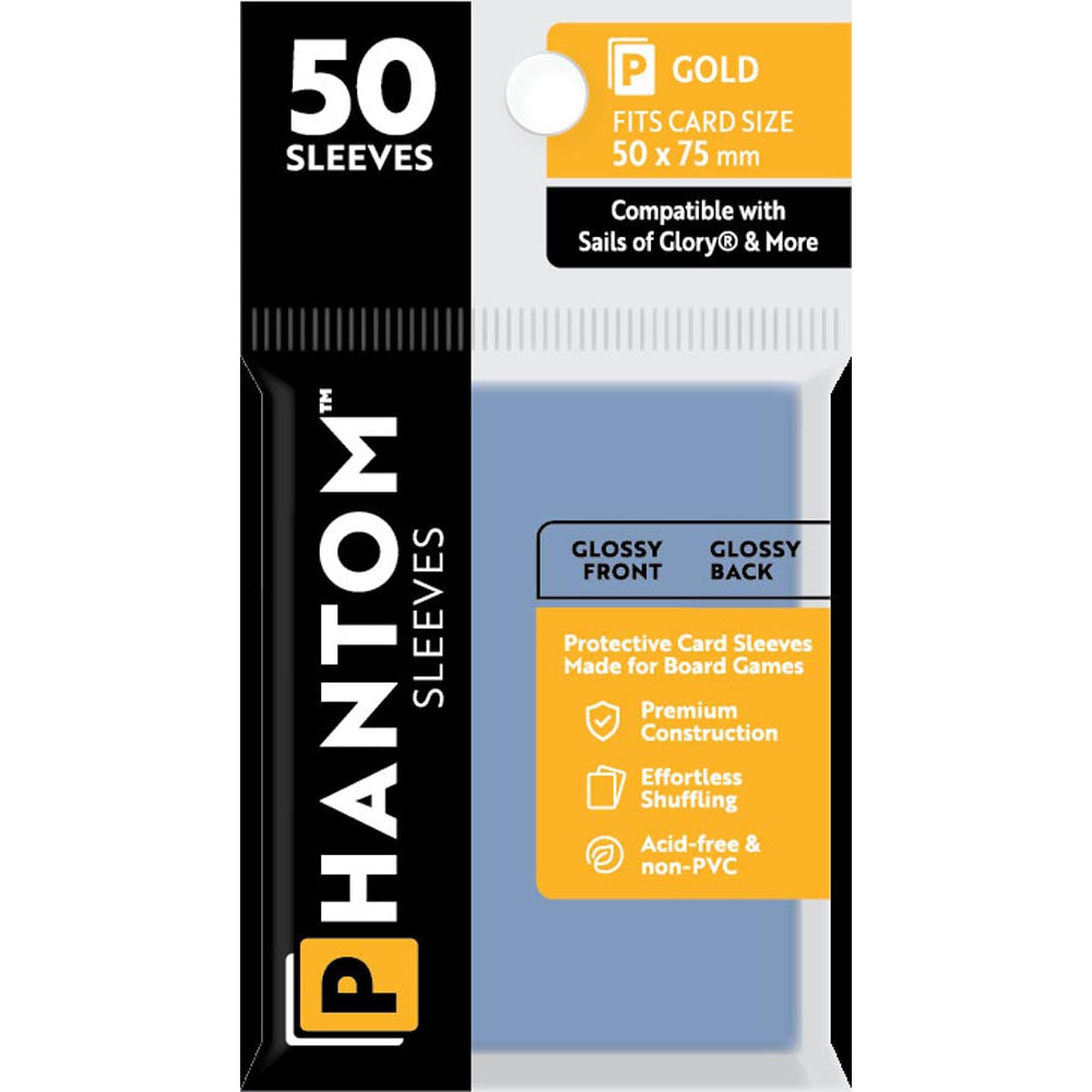 Gouden Phantom Sheeves 50 st (50x75mm)