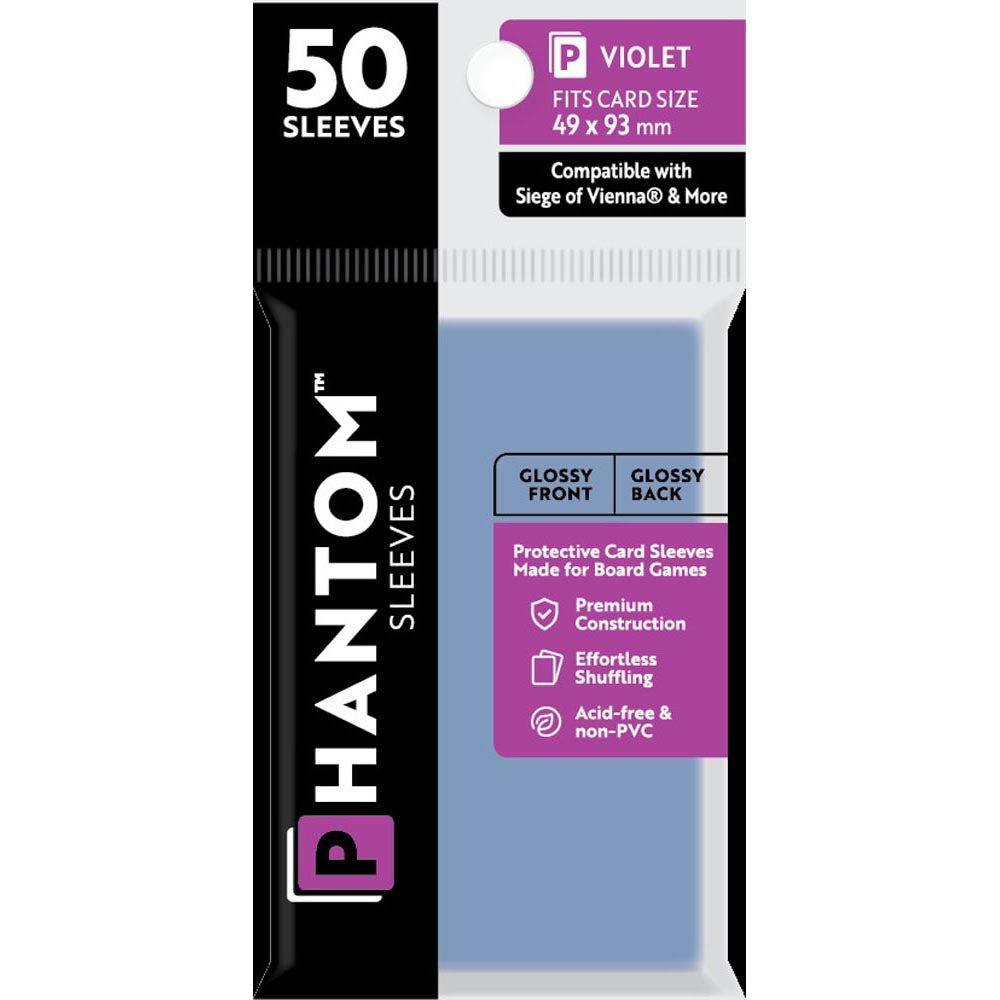 Mangas Violet Phantom 50pcs (49x93mm)