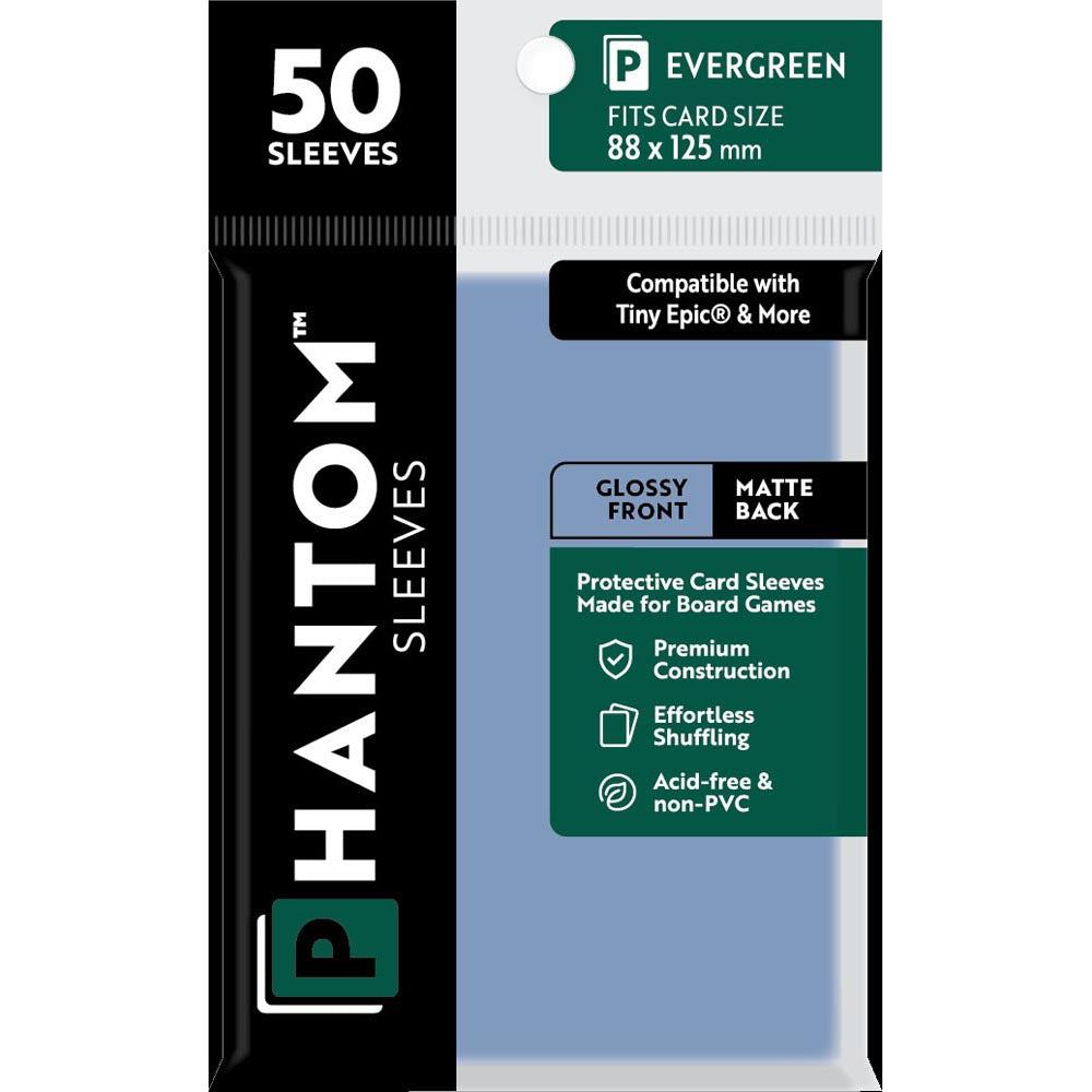 Evergreen Phantom ärmar 50st (88x125mm)