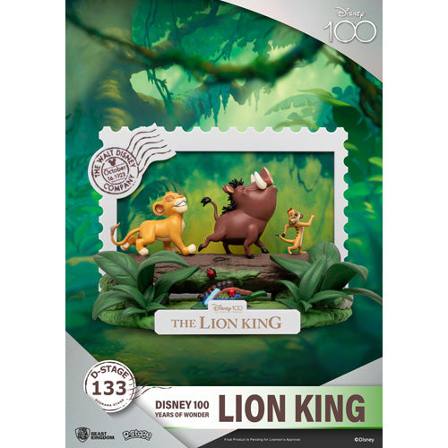 BK D Stage Disney 100 Years of Wonder Lion King Figure