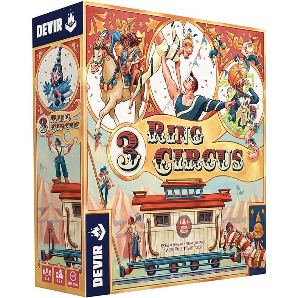 3 Ring Circus Board Game