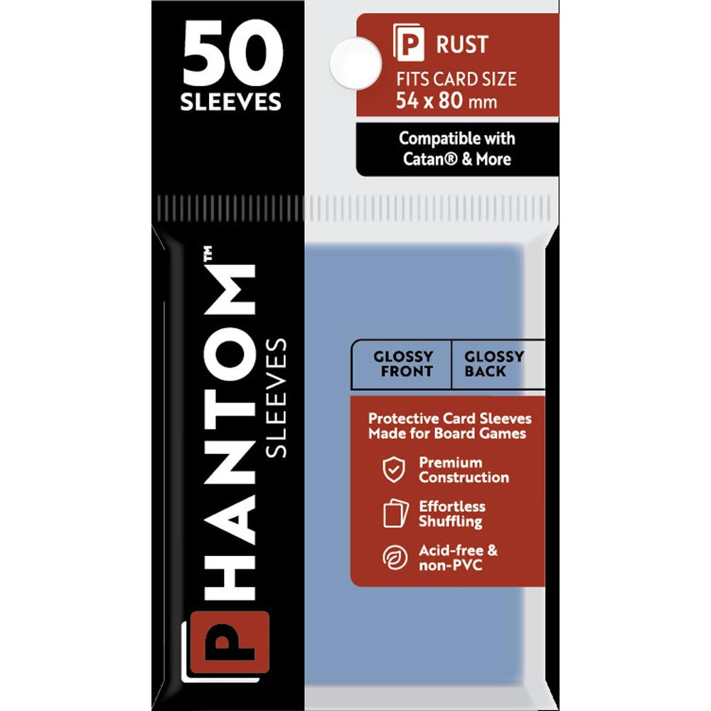 Rust Phantom Rleeves 50pcs (54x80 mm)